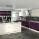 Glacier-Aub_Jasmine-gloss-contemporary modern full kitchen installation catalogue example from fair price kitchens, heckmondwike, west yorkshire