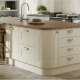 super matt mussel dove grey shaker style full kitchen installation catalogue example from fair price kitchens, heckmondwike, west yorkshire